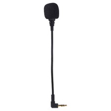 Tiny Mic Helmet Microphone Flexible 3.5mm Mic Portable Headphones Microphone