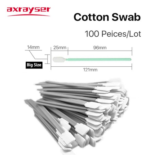 100pcs Industry Cotton Micro Swab Cleaning Tools Nonwoven Anti-static Dust Off - Picture 7 of 12
