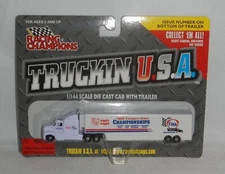 Racing Champions 1998 Truckin USA Die Cast Truck Cab with Trailer Piggly Wiggly