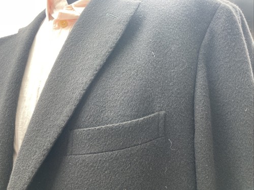 Polo By Ralph Lauren Men’s Black Cashmere Jacket Size 48 - Picture 16 of 24