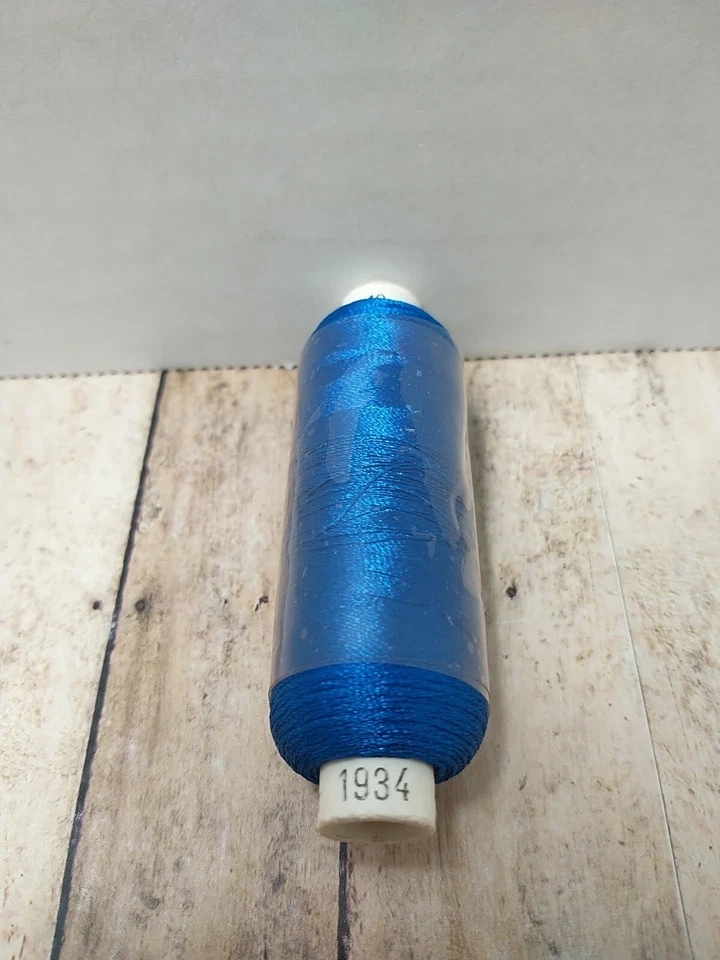 Madeira Polyneon 1000m Embroidery Thread Color 1934 Blue - Image 2 of 4
