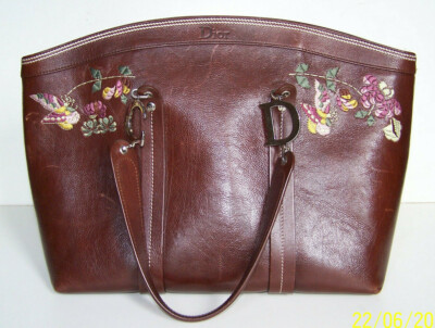 christian dior leather bag