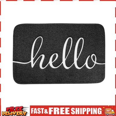 Bath Mat Non Slip Washable Rug Simple Durable Antifouling for Indoor and Outdoor
