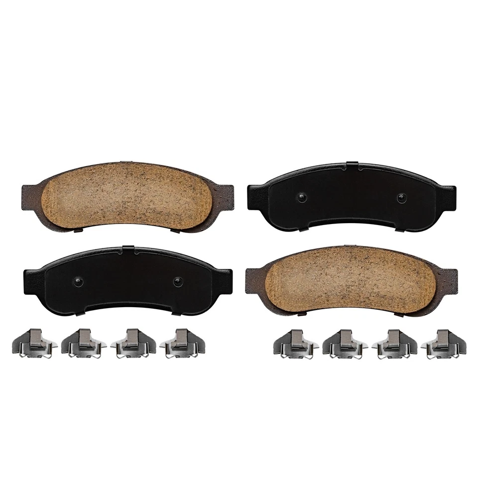Rear Brake Ceramic Pads for 2005 2006 2007 - 2012 Ford F-250 F-350 Super Duty - Image 3 of 4