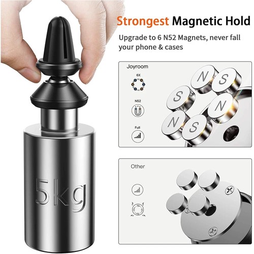 Air Vent Car Phone Holder Mount Magnetic Mobile Metal Plate Universal Lot - 第 12/19 張圖片