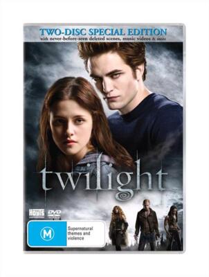 Twilight (DVD, 2008, 2-Disc Set) Kristen Stewart, Robert Pattinson