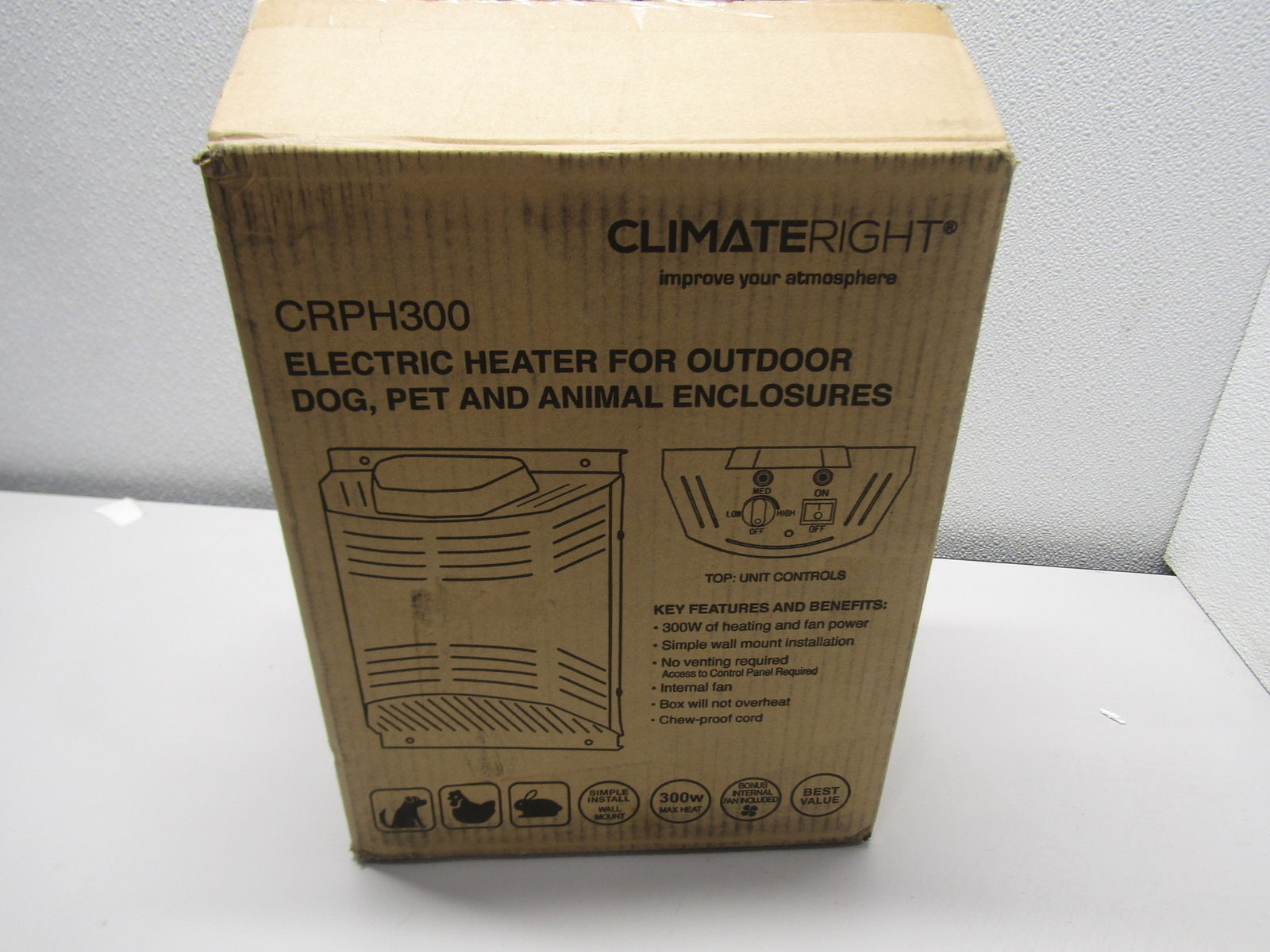 Climate Right CRPH300 300W Electric Dog House Heater eBay
