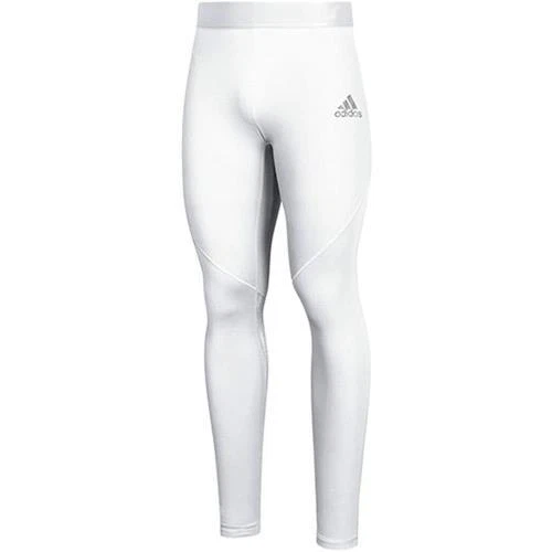 ADIDAS AlphaSkin warm compression Tights- 3XL -NEW- white sport base layer