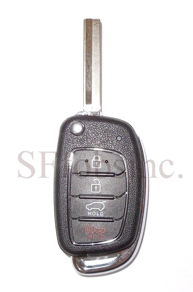 NUEVO EN CAJA OEM 2017 HYUNDAI SANTA FE LLAVE ABATIBLE MANDO A DISTANCIA SIN LLAVE 95430-2W110 Foto 4 de 4