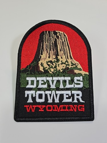 Devils Tower Wyoming Travel Souvenir Patch