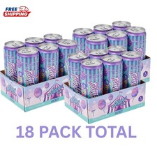 Alani Nu Purple Cotton Candy Energy Drink, 18 Pack, 12 fl. oz. Energy Cans