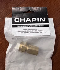 Chapin Stainless-Steel TEEJET Fan Nozzle Assy with Brass Housing, 0.8 GPM 6-8301