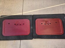 1968-72 Ford Truck Red Original Door Panels Steel Leftright F100 F250 F350 Oem