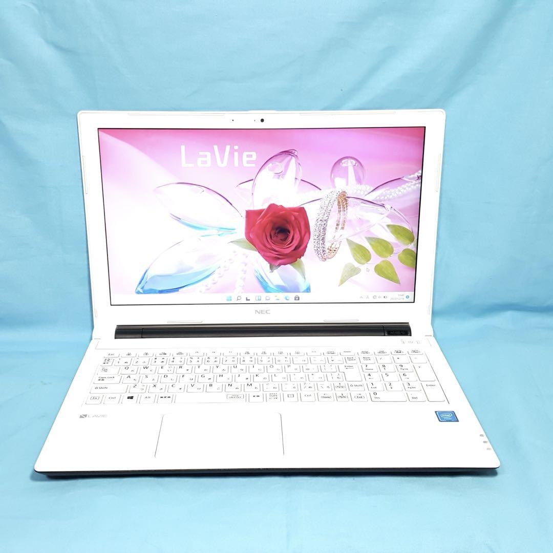 NEC LaVie Laptop Windows 11 15.6 Inch SSD 480GB 8GB Memory