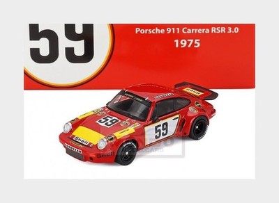 1:64 SPARK Porsche 911 Carrera Rsr #59 24H Le Mans 1975 Schenken