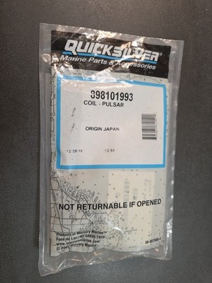 NEW OEM MERCURY PULSAR COIL PART# 898101993