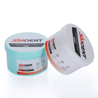 Dental putty Schnellhärtendes PVS/VPS Abdruck material Silikon Hydrophil 2x 400g