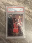 1996 Fleer Metal Michael Jordan Metallized card# 128 graded PSA 8 NM-MT
