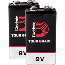 D'Addario Planet Waves 9V Battery 2 Pack