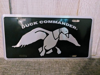 Duck Commander License Plate Metal