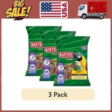  3 pack Kaytee Forti-Diet Parrot Food, 8 Pounds