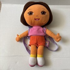 Vintage 19 Inch Dora the Explorer with Backpack Plush Backpack