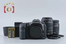 Canon EOS 10D 6.3 MP Digital SLR Camera EF 28-80 55-200 USM Lenses