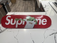 Supreme Kermit Frog Skateboard Deck 2008 Red Muppets