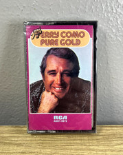 Perry Como - Pure Gold - Music Cassette Tape - Pop/Vocal - 1975 RCA - New Sealed