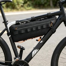 Large Bike Frame Bag, MTB Road Bicycle Down Tube Bag for Cycling Storage
