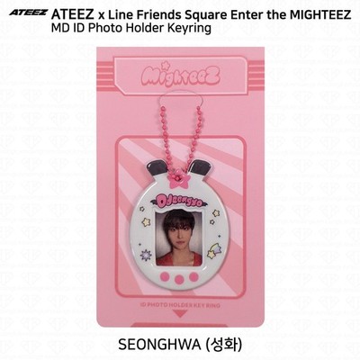 ATEEZ LINE FRIENDS Enter the Mighteez POP-UP MD ID Photo Holder