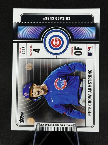 2026 Topps Series 1 Pete Crow-Armstrong Base (RAW)