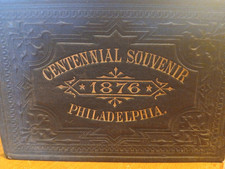 Centennial Souvenir 1876 Philadelphia Folding...