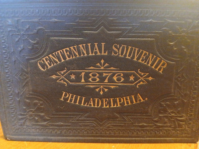 Centennial Souvenir 1876 Philadelphia Folding Booklet With Map