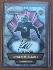 2021 Wild Card Alumination NIL #ANBC-A Kyren Williams Autographs Silver Hobby