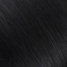 BELLAMI Silk Seam Volumizer Weft 20" Individual 4-Clip Weft 50g Jet Black Remy