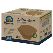 If You Care  4 Unbleached Coffee Filter,400 ct., Great Price Free Shipping