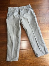 Carhartt Men s Size 38 X 30 Loose Fit Brown Work Pants Carpenter