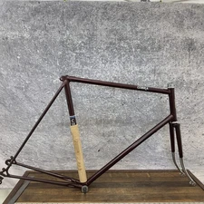 Vintage Chimo Cobra Road Bike Frame Set 63 cm New NOS Tall 27 126 Steel SunTour