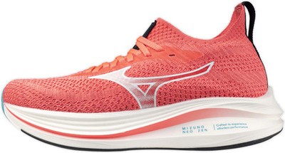 Mizuno Neo Zen Womens Running Shoes Pink Cushioned Carbon Comfort Run Trainers