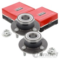 2X Mapco RADLAGER-SATZ Hinten Passend FüR Ford Cougar Courier Fiesta Mondeo | 26
