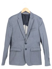 XAGON MAN Herren Sakko Gr. 50/L Blau Casual Modern Sportlich