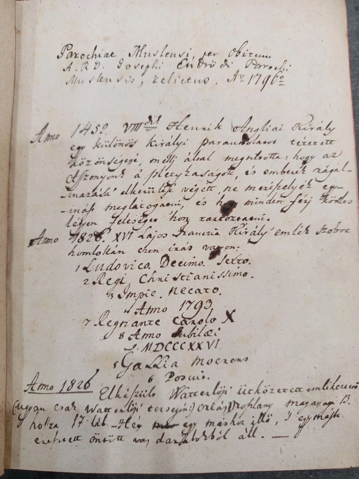 2 Book In 1   Constitutiones Selectæ 1763   - Image 4 of 4