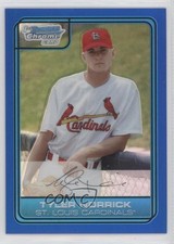 2006 Bowman Draft Chrome Picks Blue Refractor /199 Tyler Norrick #DP42 0q3