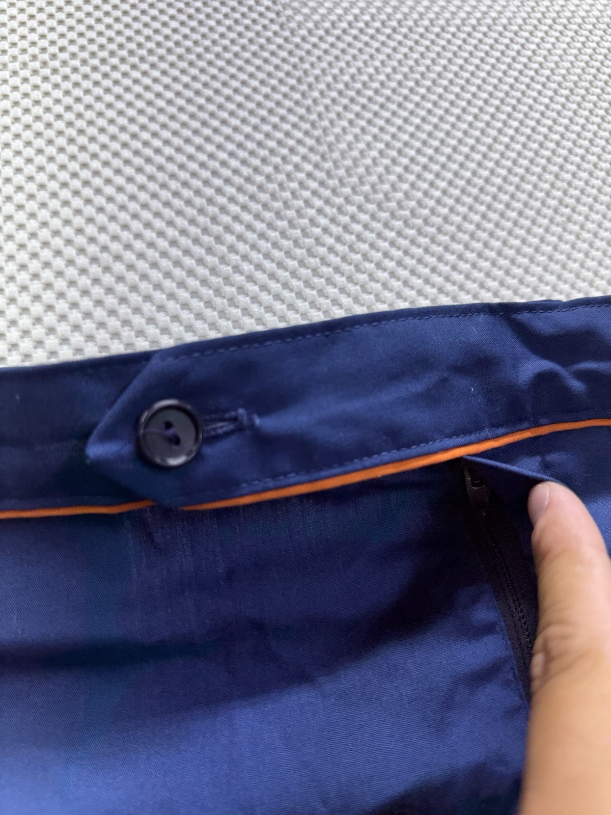 Vintage Laguna Mens Swim Trunks Surfer Beach Shorts USA Made Size 36 Blue 3”