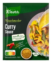 3x Knorr Feinschmecker Curry Sauce 250ml Product Of Germany