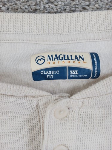 Magellan Outdoor Classic Fit 3XL Mens Short Sleeve T-Shirt Beige - Picture 5 of 10