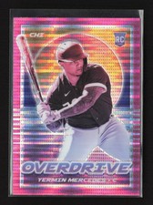 2021 Chronicles Overdrive Pink Pulsar Yermin Mercedes RC #8 Chicago White Sox