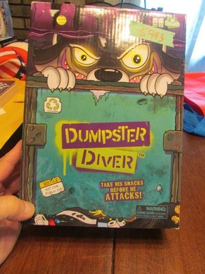 Dumpster Diver Game by Goliath - Take His Snacks Before Attacks -Free Shipping