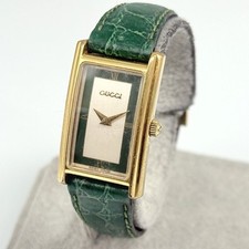 GUCCI 2600L GREEN WOMEN'S VINTAGE SWISS MADE WATCH G13